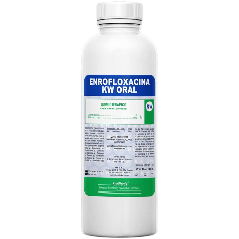 ENROFLOXACINA KW oral